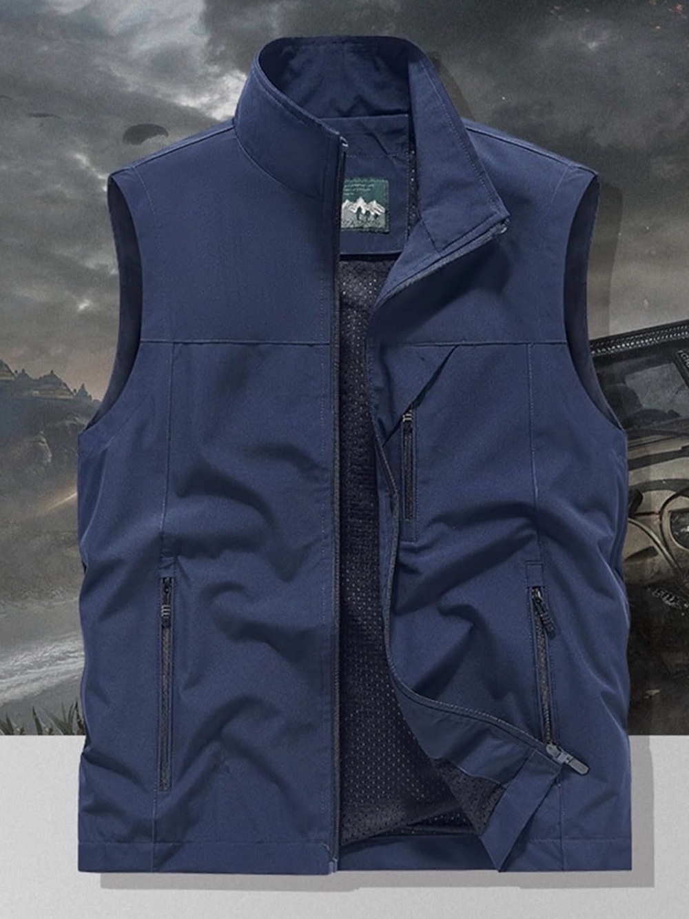 JP VOGUE Men’s Outdoor Vest - Navy